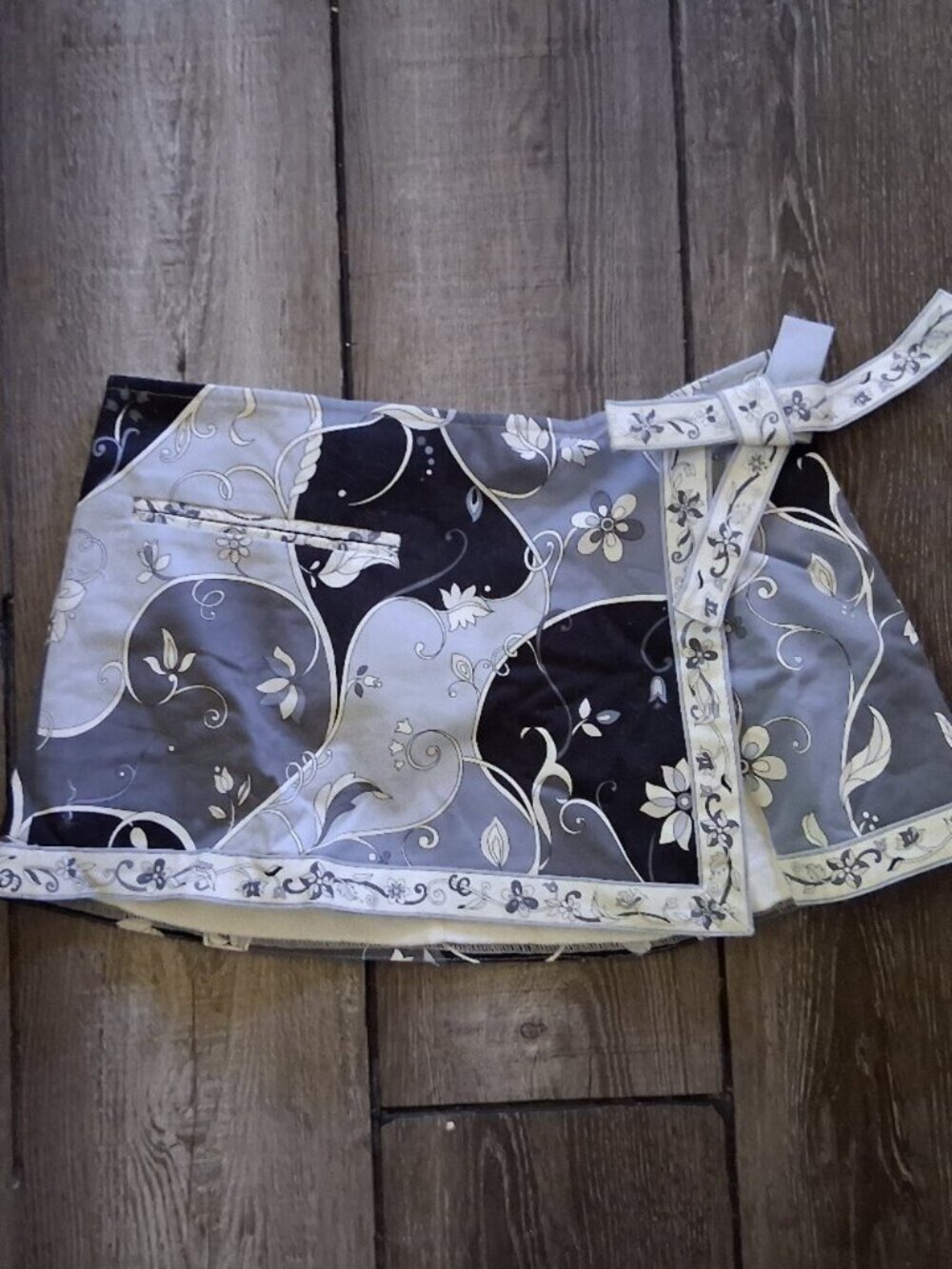 Y2K  Juicy Couture Small Terry Cover Up Skirt in "STORM"vintage New